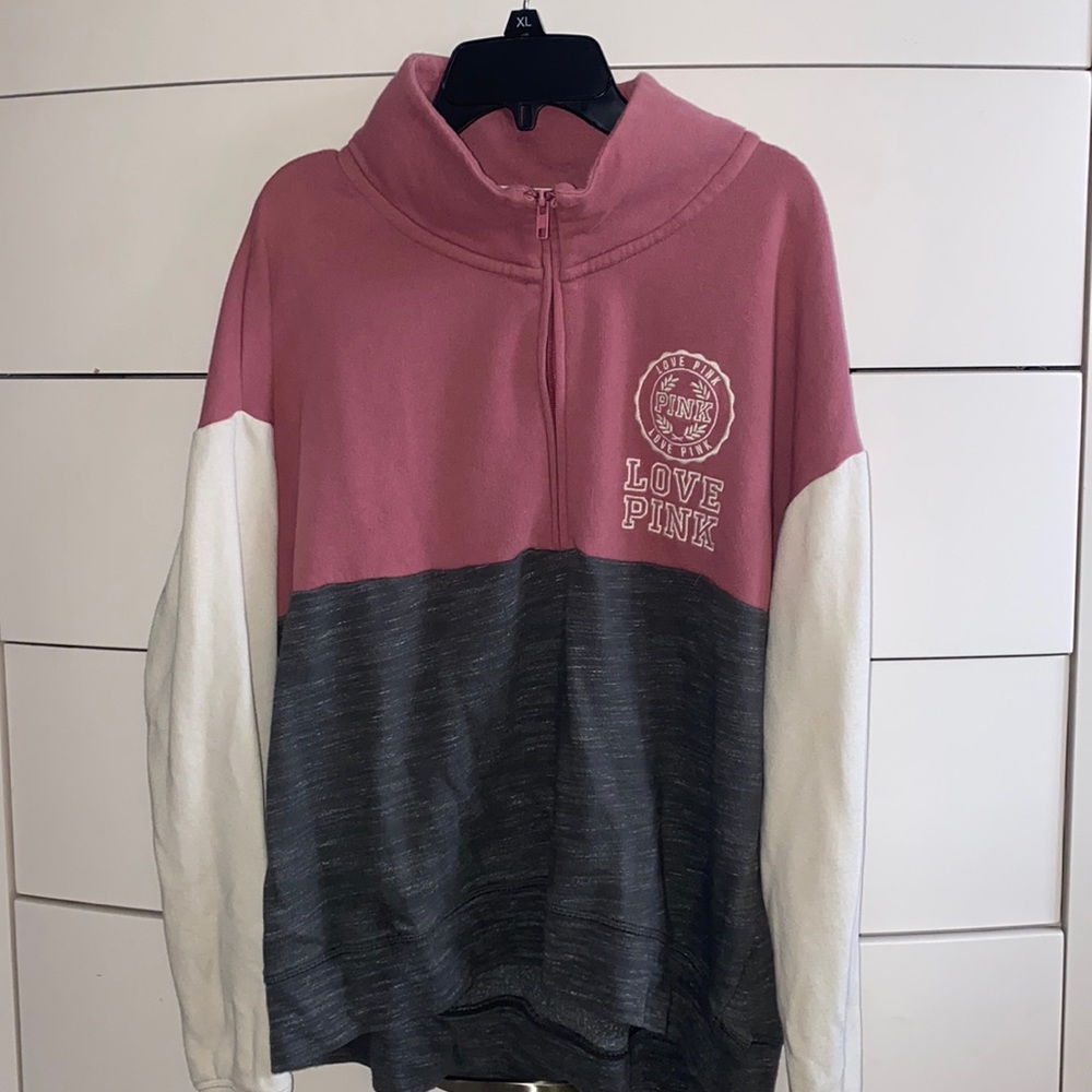 PINK Victoria’s Secret Half zip up